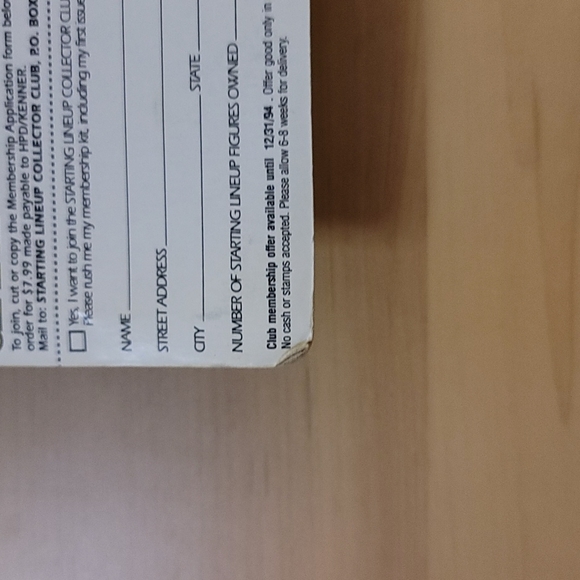 MLB Brian Harper Starting Lineup Baseball New 1994 Edition Brand New - Picture 3 of 8